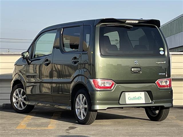 ハイブリッドFZ /LEDオートライト/D席シートヒーター/スズキセーフティサポート/車線逸脱抑制機能/ハイビームアシスト/革巻きステアリング/ステアリングスイッチパーキングソーナー/アイドリングストップ/純正AW/(21枚目)