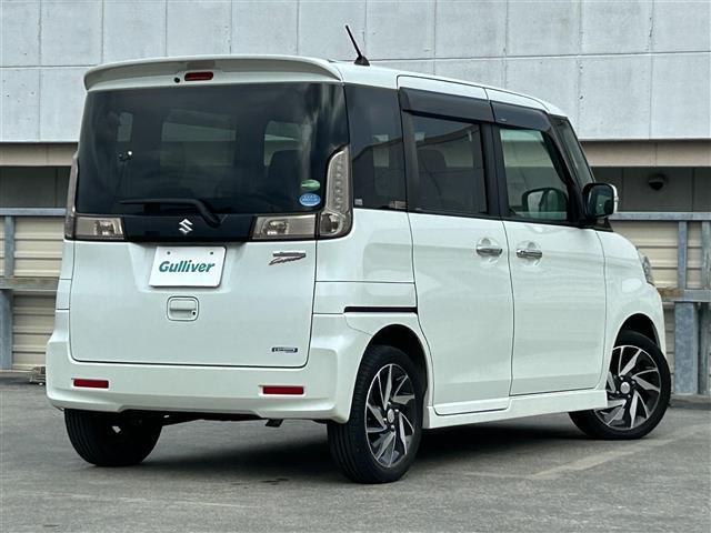 スペーシアカスタム ＸＳターボ　純正８型ナビ／フルセグＴＶ／Ｂｌｕｅｔｏｏｔｈ／ＣＤ／ＤＶＤ／ＵＳＢ／ＥＴＣ／シートヒーターＤ席／オートライト／ドラレコ／プッシュスタートスマートキー／キセノンヘッドライト／エアバッグ／純正１５ＡＷ／（35枚目）