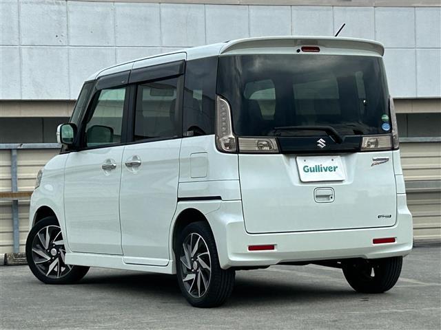 スペーシアカスタム ＸＳターボ　純正８型ナビ／フルセグＴＶ／Ｂｌｕｅｔｏｏｔｈ／ＣＤ／ＤＶＤ／ＵＳＢ／ＥＴＣ／シートヒーターＤ席／オートライト／ドラレコ／プッシュスタートスマートキー／キセノンヘッドライト／エアバッグ／純正１５ＡＷ／（43枚目）