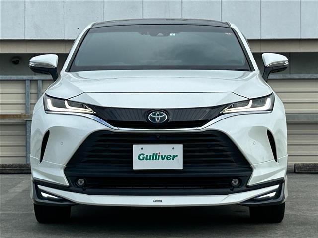 ハリアーハイブリッド Ｚ　レザーパッケージ　純正１２．３型ナビ／Ｂｌｕｅｔｏｏｔｈ／フルセグＴＶ／ＪＢＬサウンド／ＥＴＣ２．０／純正フルエアロ／シートヒーター／デジタルインナーミラー／ガラスルーフ／電動リアゲート／オートハイビーム／純正１９ＡＷ（35枚目）