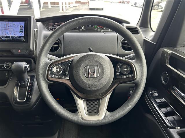 N-BOXカスタム G・Lホンダセンシング 社外7型ナビ/DVD/SD/Bluetooth/USB/フルセグTV/スマートキー/クルーズコントロール/片側電動スライド/純正フロアマット/LEDライト/オートライト/オートハイビーム/純正14AW(10枚目)