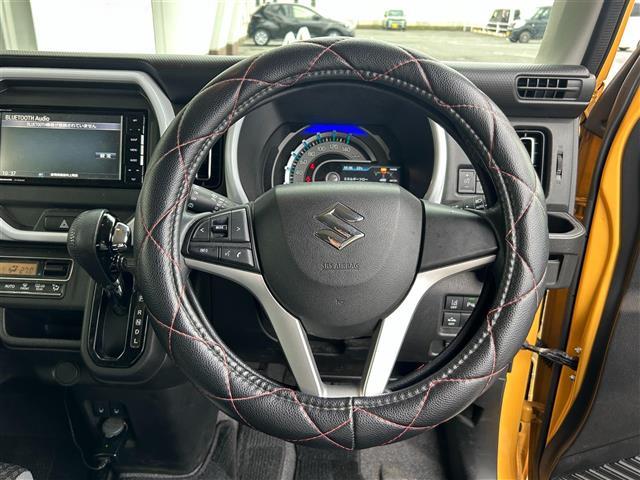 ハスラー ハイブリッドX 社外7型ナビ/FM/AM/Bluetooth/CD/DVD/フルセグTV/スズキセーフティー/前席シートヒーター/ETC/コーナーセンサー/オートライト/純正フロアマット/フォグランプ/純正15AW/(8枚目)