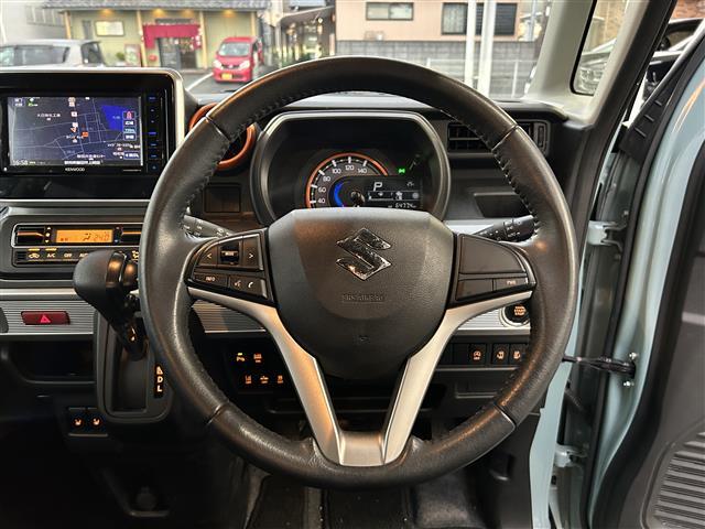 スペーシアギア ハイブリッドXZ 社外7型ナビ/CD/DVD/USB/BluetoothフルセグTV/オートライト/前席シートヒーター/両側パワースライドア/フルフラットシート/アイドリングストップ/LEDヘッドライト/純正14SW/(7枚目)