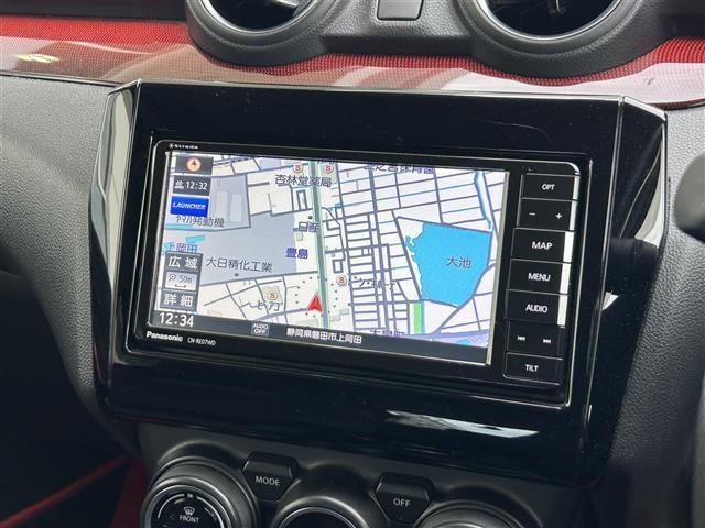 スイフトスポーツ ベースグレード 社外7インチナビ/CD/FM/AM/Bluetooth/iPod/BT/USB/ターボ/クルーズコントロール/ETC/オートライト/自発光式アナログメーター/シートヒーター/LEDヘッドライト(2枚目)