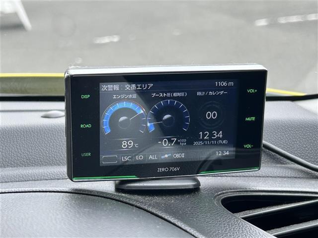 スイフトスポーツ ベースグレード 社外7インチナビ/CD/FM/AM/Bluetooth/iPod/BT/USB/ターボ/クルーズコントロール/ETC/オートライト/自発光式アナログメーター/シートヒーター/LEDヘッドライト(11枚目)
