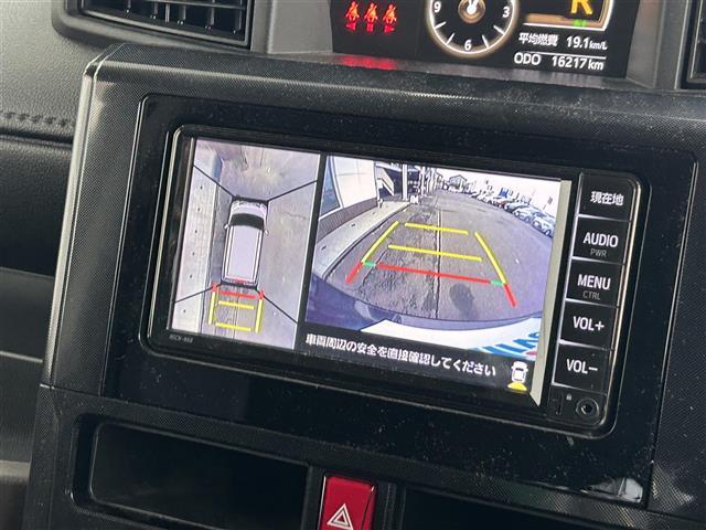 ルーミー Ｇ－Ｔ　スマートアシスト／純正７インチナビ／ＦＭ／ＡＭ／ＣＤ／ＳＤ／Ｂｌｕｅｔｏｏｔｈ／フルセグＴＶ／ビルトインＥＴＣ／両側電動スライド／スマートキー／スペアキー／ドラレコ／オートライト／オートハイビーム／（4枚目）