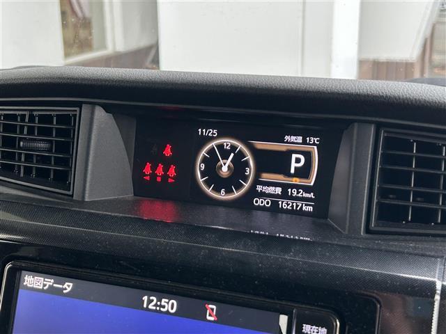 ルーミー Ｇ－Ｔ　スマートアシスト／純正７インチナビ／ＦＭ／ＡＭ／ＣＤ／ＳＤ／Ｂｌｕｅｔｏｏｔｈ／フルセグＴＶ／ビルトインＥＴＣ／両側電動スライド／スマートキー／スペアキー／ドラレコ／オートライト／オートハイビーム／（12枚目）