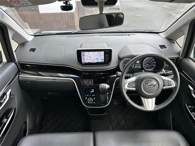 ムーヴ カスタム　ＲＳ　ハイパーリミテッドＳＡＩＩＩ　純正７型ナビ／ＦＭ／ＡＭ／ＣＤ／ＤＶＤ／ＳＤ／Ｂｌｕｅｔｏｏｔｈ／フルセグＴＶ／ＥＴＣ車載器／全周囲カメラ／ドラレコ／オートライト／オートハイビーム／純正フロアマット／コーナーセンサー／純正１５ＡＷ／（36枚目）