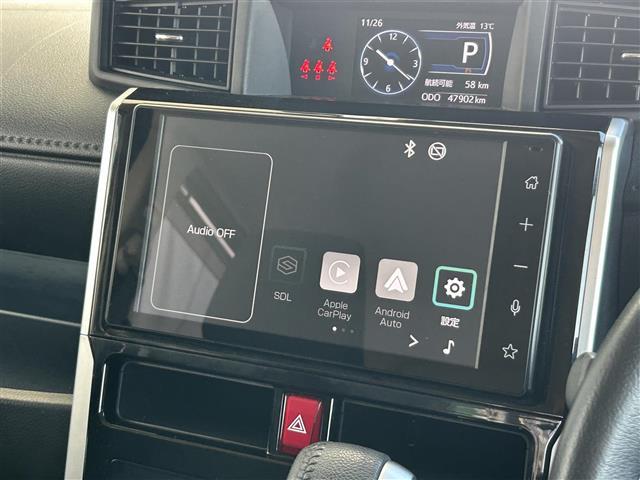 ルーミー カスタムＧ　純正９インチディスプレイオーディオ／Ｂｌｕｅｔｏｏｔｈ／フルセグ／ＡｐｐｌｅＣａｒＰｌａｙ／ＡｎｄｒｏｉｄＡｕｔｏ／追従クルコン／全周囲カメラ／ＥＴＣ／前後ドラレコ／両側電動スライド／オートハイビーム（2枚目）