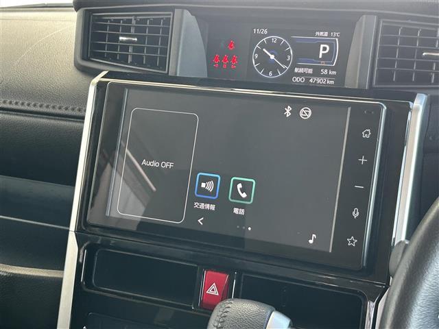 ルーミー カスタムＧ　純正９インチディスプレイオーディオ／Ｂｌｕｅｔｏｏｔｈ／フルセグ／ＡｐｐｌｅＣａｒＰｌａｙ／ＡｎｄｒｏｉｄＡｕｔｏ／追従クルコン／全周囲カメラ／ＥＴＣ／前後ドラレコ／両側電動スライド／オートハイビーム（4枚目）