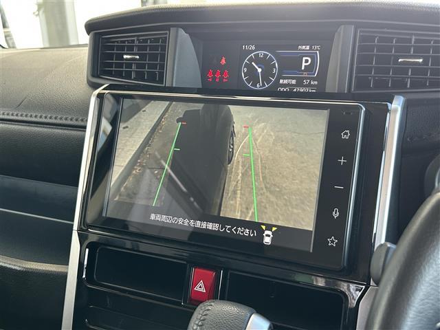 ルーミー カスタムＧ　純正９インチディスプレイオーディオ／Ｂｌｕｅｔｏｏｔｈ／フルセグ／ＡｐｐｌｅＣａｒＰｌａｙ／ＡｎｄｒｏｉｄＡｕｔｏ／追従クルコン／全周囲カメラ／ＥＴＣ／前後ドラレコ／両側電動スライド／オートハイビーム（7枚目）