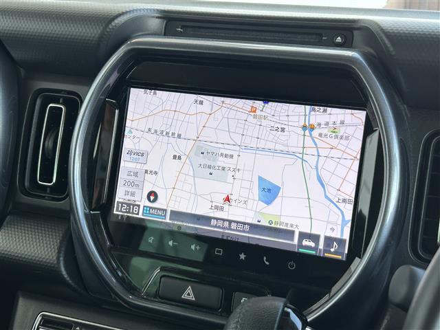 ハスラー Ｊスタイル　純正９インチナビ／ＣＤ／ＤＶＤ／Ｂｌｕｅｔｏｏｔｈ／フルセグＴＶ／ビルトインＥＴＣ車載器／全周囲カメラ／前後ドラレコ／オートライト／オートハイビーム／ＬＥＤヘッドライト／純正フロアマット／スペアキー／（4枚目）