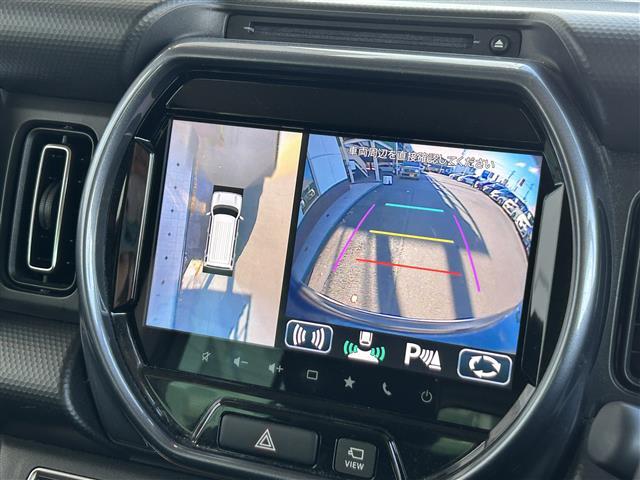 ハスラー Ｊスタイル　純正９インチナビ／ＣＤ／ＤＶＤ／Ｂｌｕｅｔｏｏｔｈ／フルセグＴＶ／ビルトインＥＴＣ車載器／全周囲カメラ／前後ドラレコ／オートライト／オートハイビーム／ＬＥＤヘッドライト／純正フロアマット／スペアキー／（5枚目）