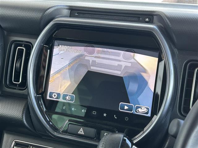 ハスラー Ｊスタイル　純正９インチナビ／ＣＤ／ＤＶＤ／Ｂｌｕｅｔｏｏｔｈ／フルセグＴＶ／ビルトインＥＴＣ車載器／全周囲カメラ／前後ドラレコ／オートライト／オートハイビーム／ＬＥＤヘッドライト／純正フロアマット／スペアキー／（6枚目）