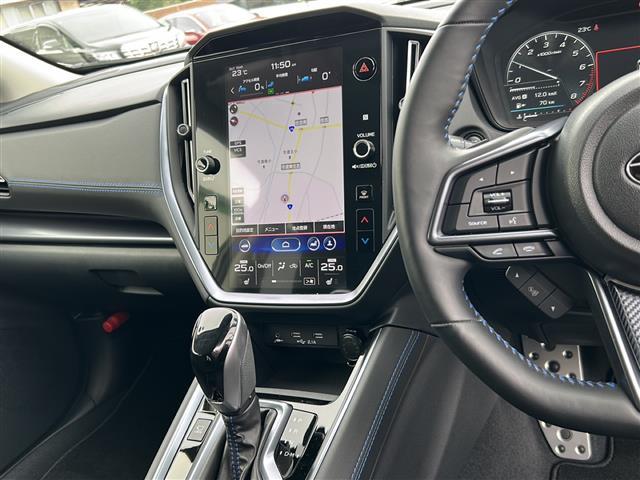 レヴォーグ ＧＴ－Ｈ　ＥＸ　純正ディスプレイオーディオ／フルセグＴＶ／バック・フロント・サイドカメラ／サンルーフ／４ＷＤ／ＭＴ付きＡＴ／パドルシフト／純正フロアマット／純正アルミホイール／ＵＳＢ／ＥＴＣ／Ｂｌｕｅ　ｔｏｏｔｈ（7枚目）