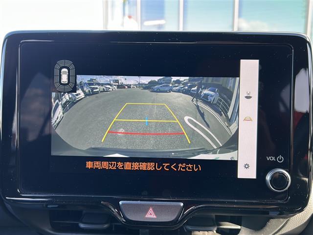 ヤリスクロス ハイブリッドZ 禁煙車/純正ディスプレイオーディオ/バックモニター/レーダークルーズコントロール/ステアリングヒーター/シートヒーター/ハーフレザーシート/前後コーナーセンサー/ビルトインETC/レーンキープアシスト(9枚目)