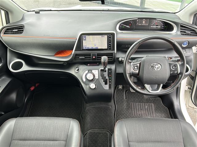 シエンタ G クエロ 純正7インチナビ/バックモニター/フルセグテレビ/両側パワースライドドア/トヨタセーフティセンス/社外アルミホイール/純正フロアマット/LEDヘッドライト/ハーフレザーシート/オレンジステッチ/ETC(42枚目)