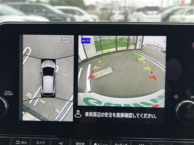 ノート X 純正ナビ/全方位モニター/フルセグテレビ/インテリジェントルームミラー/置くだけ充電/プロパイロット/ブラインドスポットモニター/ビルトインETC/LEDヘッドライト/スマートキー/プッシュスタート(6枚目)