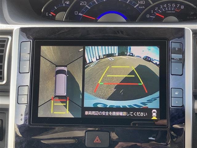 タント カスタムX トップエディションVS SAIII 純正8型ナビ/全方位カメラ/フルセグTV/両側パワースライドドア/ハーフレザーシート/ドライブレコーダー/USB/ETC/Blue tooth/純正フロアマット/純正アルミホイール/ドアバイザー(8枚目)