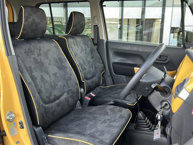 ハスラー G 社外HDDナビ/アイドリングストップ/ETC/ルーフキャリア/リモコンキー/USB接続/社外フロアマット/シートヒーター/社外アルミホイール/キセノンヘッドライト/ワンセグテレビ/ブロックタイヤ(11枚目)