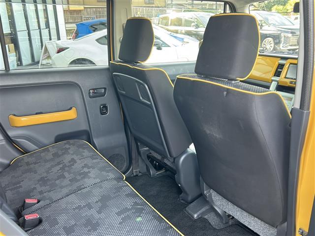 ハスラー G 社外HDDナビ/アイドリングストップ/ETC/ルーフキャリア/リモコンキー/USB接続/社外フロアマット/シートヒーター/社外アルミホイール/キセノンヘッドライト/ワンセグテレビ/ブロックタイヤ(12枚目)