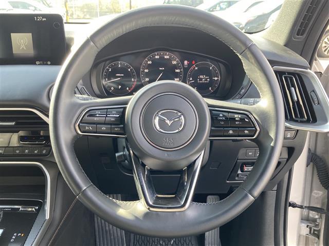 CX-60 XD エクスクルーシブモード 純正12.3型ナビ/フルセグTV/全方位カメラ/BOSEサウンド/パノラマサンルーフ/レザーシート/シートヒーター/エアシート/ステアリングヒーター/パワーシート/電動リアゲート/ドライブレコーダー(4枚目)