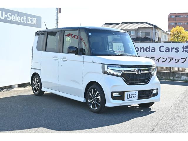 Ｎ－ＢＯＸカスタム Ｇ・Ｌホンダセンシング　ストラーダナビ　フルセグ　Ｒカメラ　ＥＴＣ　ＦＲドラレコ　アルミホイール　ＬＥＤライト　左ＰＷスライドドア　地デジＴＶ　整備記録簿　助手席エアバッグ　キーレス　アイドリングＳＴ　セキュリティーアラーム（6枚目）