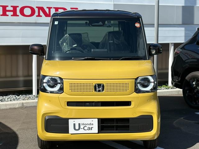 Ｎ－ＢＯＸ ファッションスタイル　登録済未使用車　ナビ　フロアマット　ホンダセンシング　オートクルーズコントロール　レーンキープアシスト　衝突軽減ブレーキ　両側電動スライドドア　ソナー　盗難防止装置　スマートキ　ＬＥＤランプ　ＥＴＣ（3枚目）