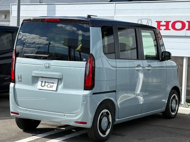 Ｎ－ＢＯＸ ファッションスタイル　登録済未使用車　ナビ　ドラレコ　フロアマット　ＥＴＣ　ホンダセンシング　オートクルーズコントロール　レーンキープアシスト　衝突軽減ブレーキ　両側電動スライドドア　ソナー　盗難防止装置　スマートキ（2枚目）
