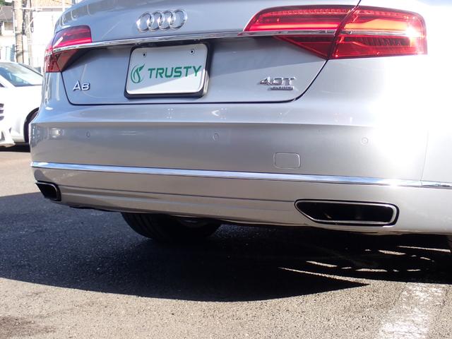 Ａ８ ４．０ＴＦＳＩクワトロ　後期型　黒革　マトリクスＬＥＤ　サラウンドビューカメラ　シートベンチレーション　ＡＣＣ　サイドアシスト　全席シートヒーター　メモリーパワーシート　ＢＯＳＥサウンド　スマートキー　純正２０インチＡＷ（21枚目）