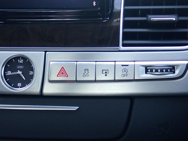 Ａ８ ４．０ＴＦＳＩクワトロ　後期型　黒革　マトリクスＬＥＤ　サラウンドビューカメラ　シートベンチレーション　ＡＣＣ　サイドアシスト　全席シートヒーター　メモリーパワーシート　ＢＯＳＥサウンド　スマートキー　純正２０インチＡＷ（70枚目）