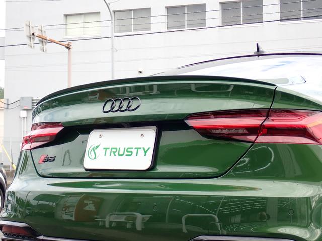 Ｓ５スポーツバック ベースグレード　後期　１オーナー　禁煙　ブラックスタイリングＰＫＧ　レーザーライトＰＫＧ　ＯＰ２０インチＡＷ　レッドキャリパー　レザーＰＫＧ　パークアシスト　前後ドラレコ　ステアリングＨ　ＭＭＩナビ　フルセグＴＶ（22枚目）