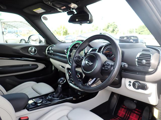 MINI クーパーSD クラブマン レザーラウンジ サテライトグレー 純正LCI用ユニオンジャックLEDテール ペッパーPKG ACC ヒーター付きメモリーパワーシート コンフォートアクセス HDDナビ バックカメラ ミラーETC(27枚目)