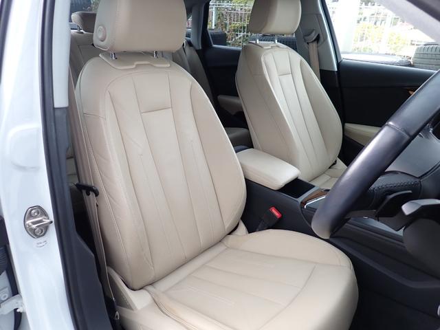 Ａ４ ２．０ＴＦＳＩ　ラグジュアリーＰＫＧ　マトリクスＬＥＤ　アイボリー革　ＡＣＣ　ヒーター付きメモリーパワーシート　デコラティブパネル　前後ドラレコ　ＭＭＩナビ　フルセグＴＶ　Ｂカメラ　２３ｙ製造ヨコハマタイヤ　ＥＴＣ（14枚目）