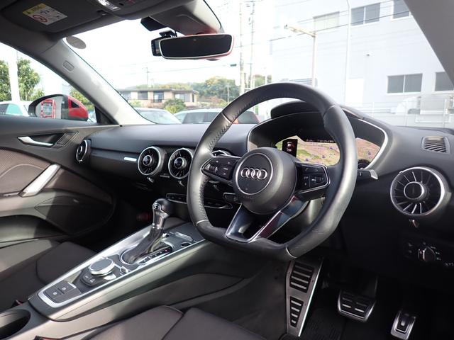 ＴＴクーペ ２．０ＴＦＳＩ　クワトロ　アシスタンスＰＫＧアドバンスト　Ｒ７年４月ディーラー車検　バーチャルＣＰ　純正ＯＰ１９インチＡＷ　スマートキー　フルセグＴＶ　純正ＭＭＩナビ（２４ｙ地図データ）バックカメラ　純正ドラレコ　ＥＴＣ２．０（34枚目）