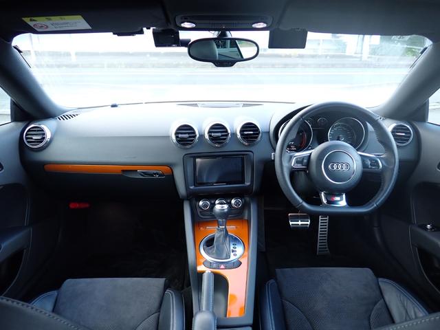 ＴＴクーペ １．８ＴＦＳＩ　Ｓラインコンペティション　後期最終モデル　１１０台限定車　純正１９インチＡＷ　２４ｙ製造アドバンスポーツ装着　固定式Ｒスポイラー　前後ドラレコ　レーザー探知機　社外ＳＤナビ　フルセグＴＶ　バックカメラ　ＥＴＣ２．０　Ｒフィルム（45枚目）