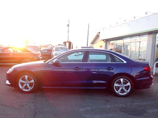 Ａ４ ３５ＴＦＳＩアドバンスド　ラグジュアリーＰＫＧ　アイボリー革　マトリクスＬＥＤ　パークアシストＰＫＧ　３６０℃　バーチャルＣＰ　ワイヤレスチャージ　前後ドラレコ　ヒーター付きメモリーパワーシート　ＭＭＩナビ　ＥＴＣ２．０（12枚目）