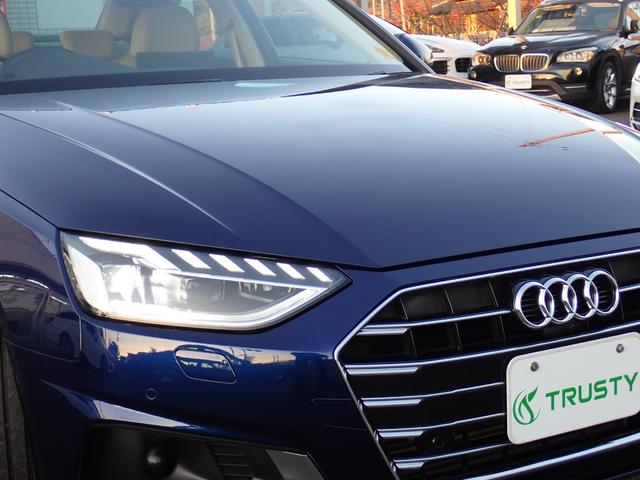 Ａ４ ３５ＴＦＳＩアドバンスド　ラグジュアリーＰＫＧ　アイボリー革　マトリクスＬＥＤ　パークアシストＰＫＧ　３６０℃　バーチャルＣＰ　ワイヤレスチャージ　前後ドラレコ　ヒーター付きメモリーパワーシート　ＭＭＩナビ　ＥＴＣ２．０（27枚目）