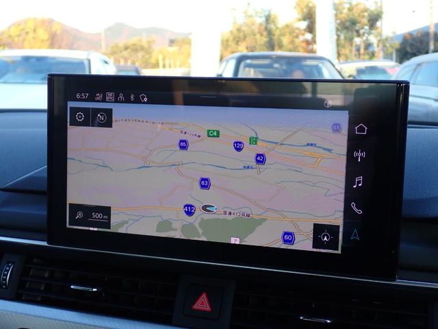 Ａ４ ３５ＴＦＳＩアドバンスド　ラグジュアリーＰＫＧ　アイボリー革　マトリクスＬＥＤ　パークアシストＰＫＧ　３６０℃　バーチャルＣＰ　ワイヤレスチャージ　前後ドラレコ　ヒーター付きメモリーパワーシート　ＭＭＩナビ　ＥＴＣ２．０（60枚目）