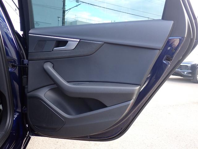 A4 45TFSIクワトロスポーツ ラグジュアリーPKG アシスタンスPKG バーチャルCP ブラックパーシャルレザー 前後ドラレコ 純正18インチAW(23y製造ヨコハマタイヤ)360℃ パークアシスト MMIナビ フルセグTV 禁煙(34枚目)