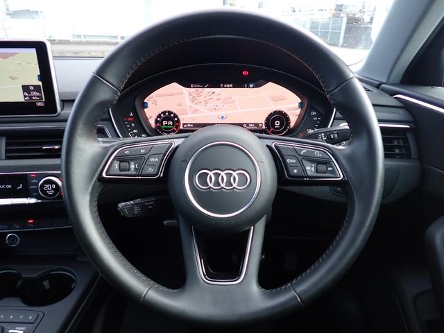 A4 45TFSIクワトロスポーツ ラグジュアリーPKG アシスタンスPKG バーチャルCP ブラックパーシャルレザー 前後ドラレコ 純正18インチAW(23y製造ヨコハマタイヤ)360℃ パークアシスト MMIナビ フルセグTV 禁煙(48枚目)