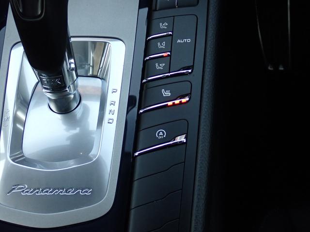 パナメーラ エディション　特別仕様車　後期型　スポーツクロノＰＫＧ　トップビューカメラ　サイドアシスト　ターボＩＩ１９インチブラックＡＷ　黒革　ヒーター付メモリーパワーシート　純正ナビ　ＴＶ　Ｆドラレコ　ＧＰＳレーダー　ＥＴＣ（79枚目）