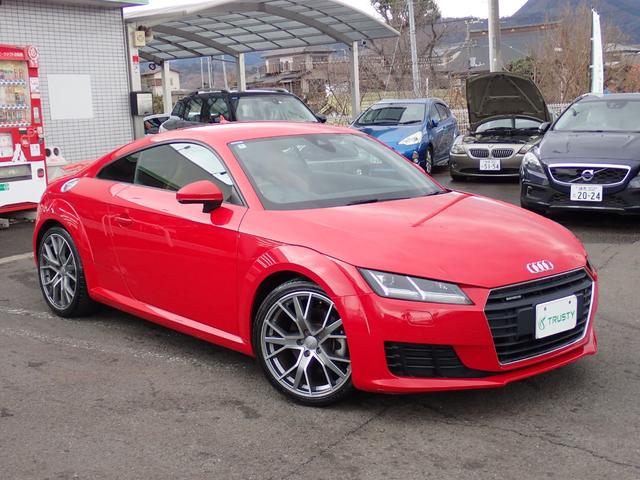 ＴＴクーペ ２．０ＴＦＳＩ　クワトロ　Ｂ＆Ｏサウンド　レザーＰＫＧ　茶革　バーチャルＣＰ　社外１９インチＡＷ　ＬＥＤライト　Ｆドラレコ　スマートキー　ヒーター付きパワーシート　ＥＴＣ２．０　前後パークセンサー　クルコン　パドルシフト（14枚目）