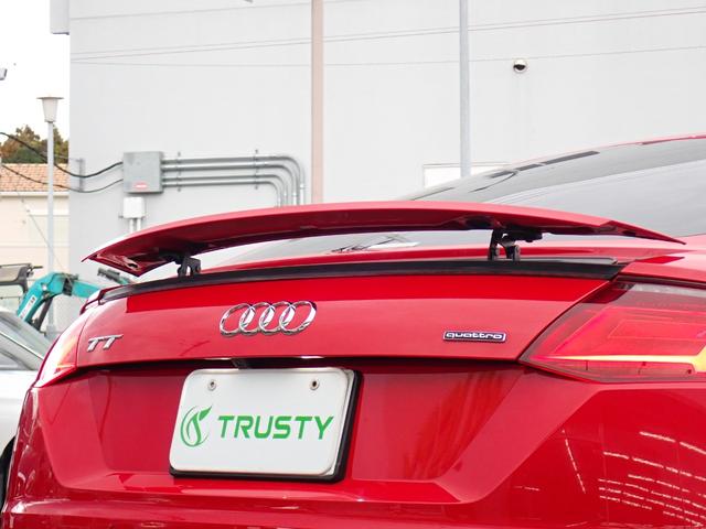 ＴＴクーペ ２．０ＴＦＳＩ　クワトロ　Ｂ＆Ｏサウンド　レザーＰＫＧ　茶革　バーチャルＣＰ　社外１９インチＡＷ　ＬＥＤライト　Ｆドラレコ　スマートキー　ヒーター付きパワーシート　ＥＴＣ２．０　前後パークセンサー　クルコン　パドルシフト（18枚目）