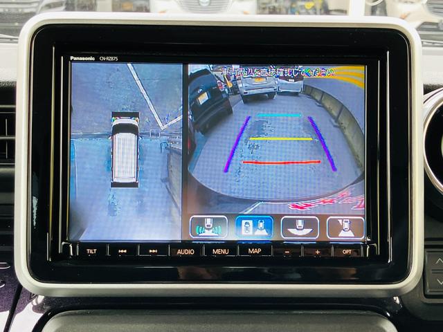 フレアワゴンカスタムスタイル ハイブリッドＸＴ　２ＷＤ　ターボ　デュアルカメラブレーキサポート　アダプティブクルーズコントロール　ＬＥＤヘッドライト　両側パワースライドドア　全方位モニター　ナビ　地デジＴＶ　ＵＳＢ端子　パドルシフト　シートヒーター（10枚目）