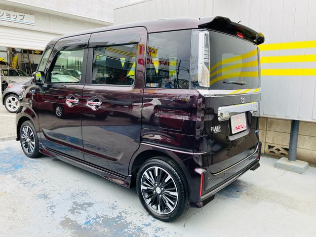 フレアワゴンカスタムスタイル ハイブリッドＸＴ　２ＷＤ　ターボ　デュアルカメラブレーキサポート　アダプティブクルーズコントロール　ＬＥＤヘッドライト　両側パワースライドドア　全方位モニター　ナビ　地デジＴＶ　ＵＳＢ端子　パドルシフト　シートヒーター（74枚目）