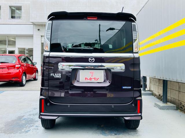 フレアワゴンカスタムスタイル ハイブリッドＸＴ　２ＷＤ　ターボ　デュアルカメラブレーキサポート　アダプティブクルーズコントロール　ＬＥＤヘッドライト　両側パワースライドドア　全方位モニター　ナビ　地デジＴＶ　ＵＳＢ端子　パドルシフト　シートヒーター（75枚目）