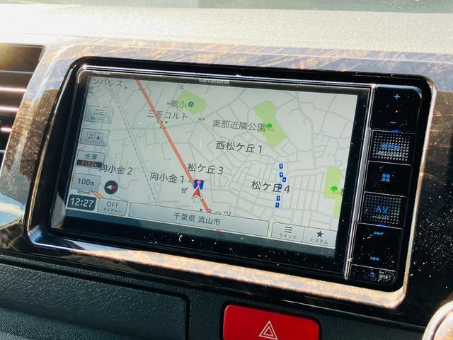 ハイエースバン スーパーGL ダークプライムII 2列シート2/5人乗 セーフティセンス LEDヘッドランプ 両側パワースライドドア デジタルインナーミラー パノラミックビューモニター ナビ 地デジTV ドラレコ前後 ETC ブラック天井 社外AW(8枚目)