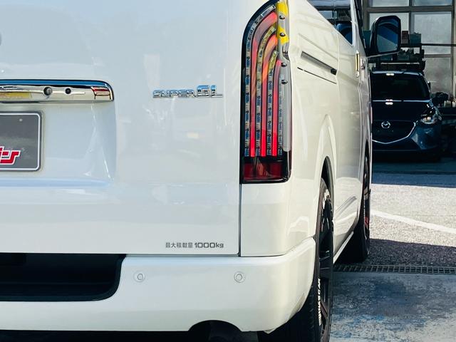 ハイエースバン スーパーGL ダークプライムII 2列シート2/5人乗 セーフティセンス LEDヘッドランプ 両側パワースライドドア デジタルインナーミラー パノラミックビューモニター ナビ 地デジTV ドラレコ前後 ETC ブラック天井 社外AW(29枚目)