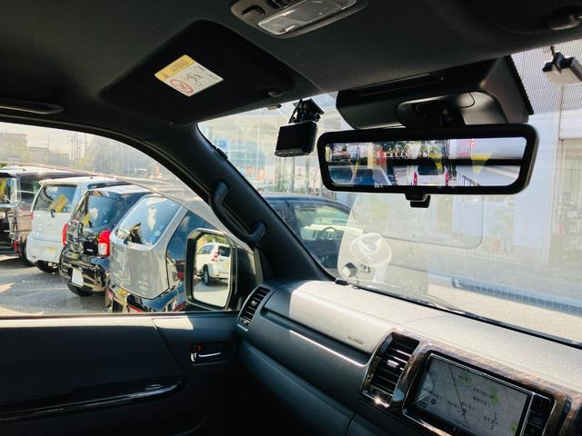 ハイエースバン スーパーGL ダークプライムII 2列シート2/5人乗 セーフティセンス LEDヘッドランプ 両側パワースライドドア デジタルインナーミラー パノラミックビューモニター ナビ 地デジTV ドラレコ前後 ETC ブラック天井 社外AW(52枚目)